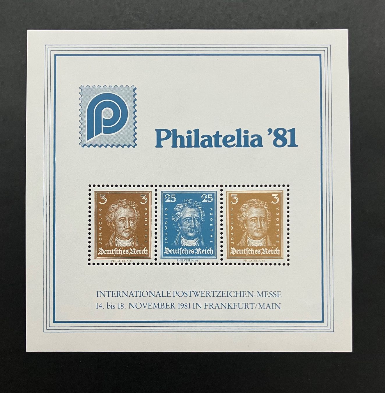 Tutti i francobolli: Philatelia '81 Deutsches Reich Briefmarken – Usato da Zürich venduto da Kue_Zuerich