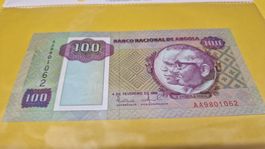 Angola Banknote 100 Kwanzas, 4 de Fevereiro de 1991, Top!
