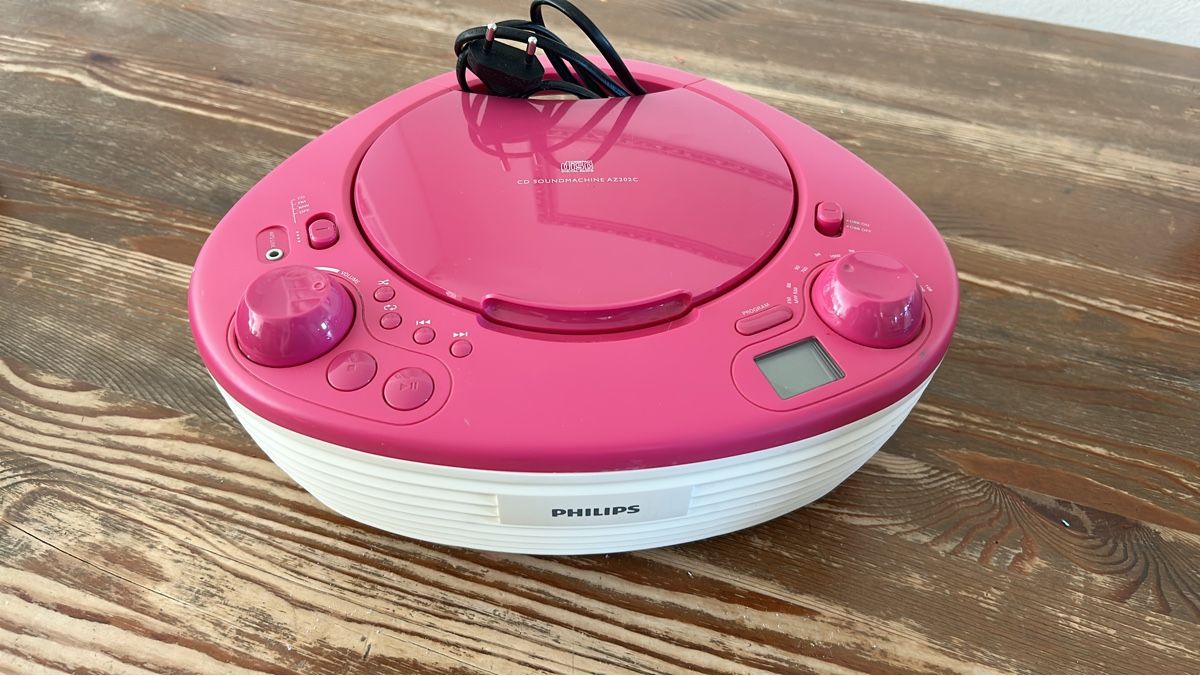 Philips Lecteur multimedia & Streamer: CD-Player Philips pink – D'occasion à Grüt (Gossau ZH) par Searose
