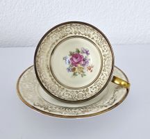BAVARIA TIRSCHENREUTH Mokka Teeset mit Rosen (12 Teile)