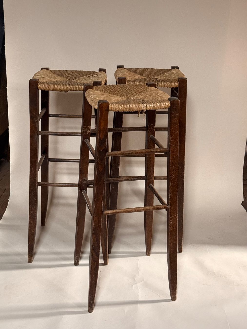 Tabourets: Barhocker mit Korbsitz 2 Stck. – D'occasion à Zürich par El-Ga 8