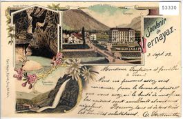 Souvenir de Vernayaz - Litho 1902