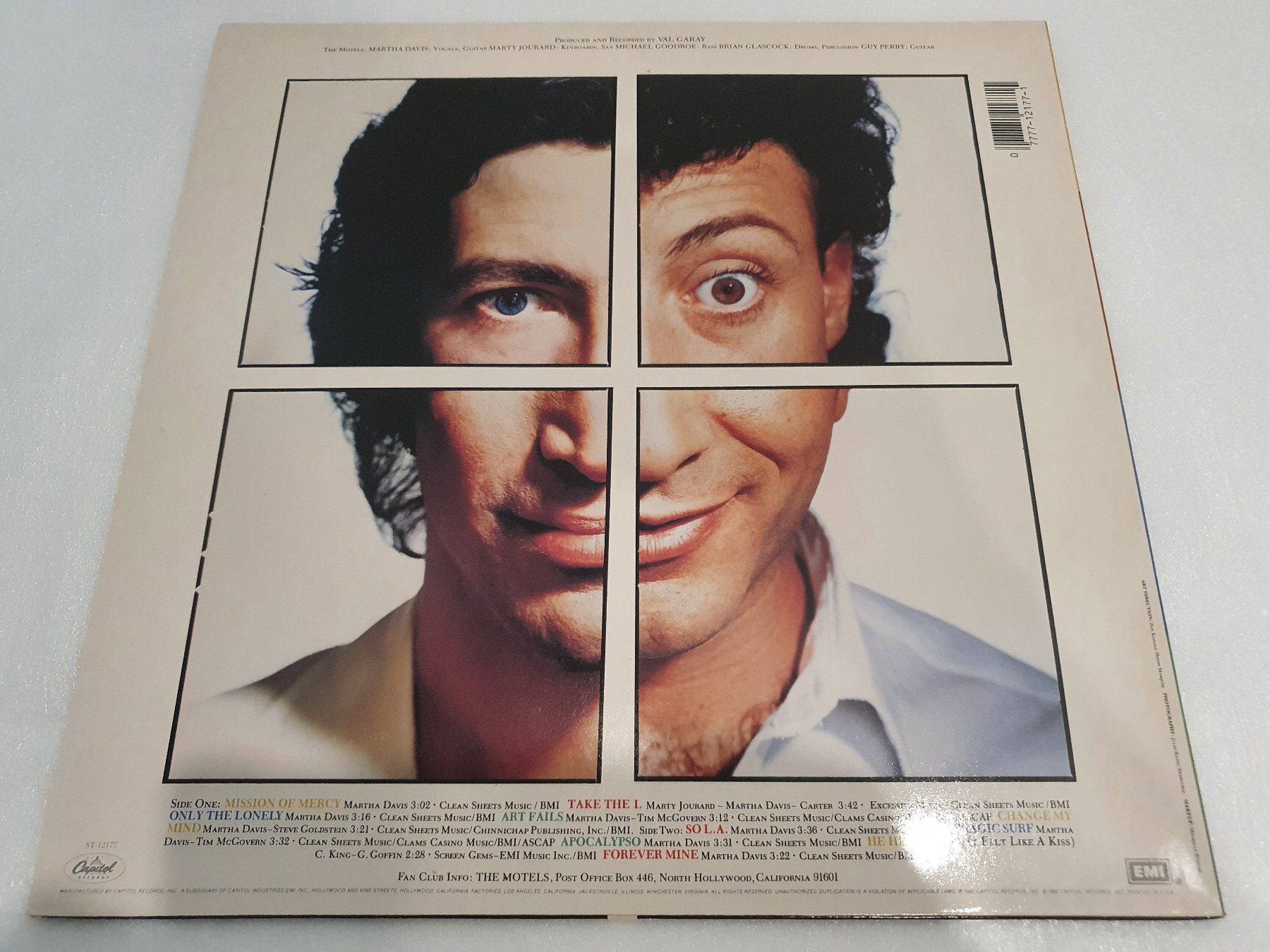 Schallplatten: The Motels – All Four One – Gebraucht aus Uster von Vinyl-Leidenschaft 1