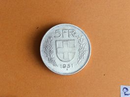 5 francs  1951  Jolie