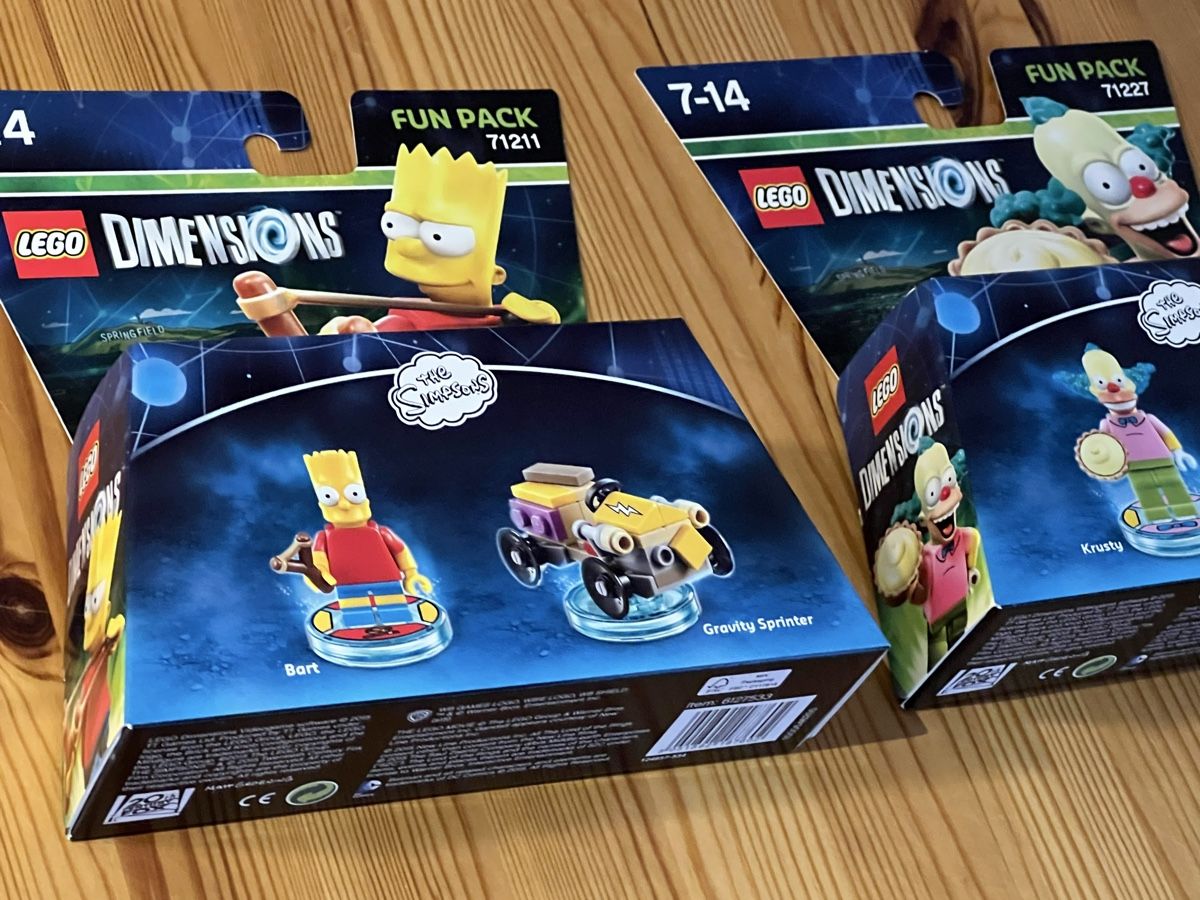 Lego Jeux de construction: LEGO 71211 & 71227 Dimensions Simpsons Bart & Krusty - NEU – Neuf avec emballage d'origine à Liestal par bompalompalomp 2