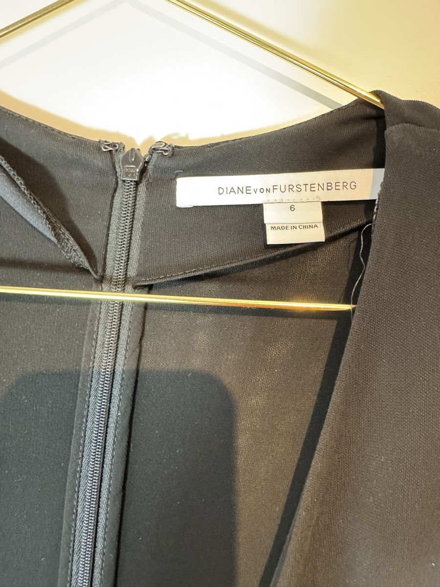 Diane von Furstenberg Jumpsuits: Elegant Black Jumpsuit by DVF Size 6 – Gebraucht aus Hurden von rac_wyf8 3