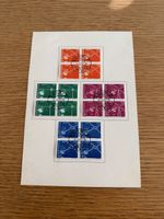 1952 100Jahre Elektrisches Nachrichtenwesen 4er Block Satz