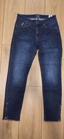 MAC Jeans Rich Slim Chic Gr. 36/28 blau