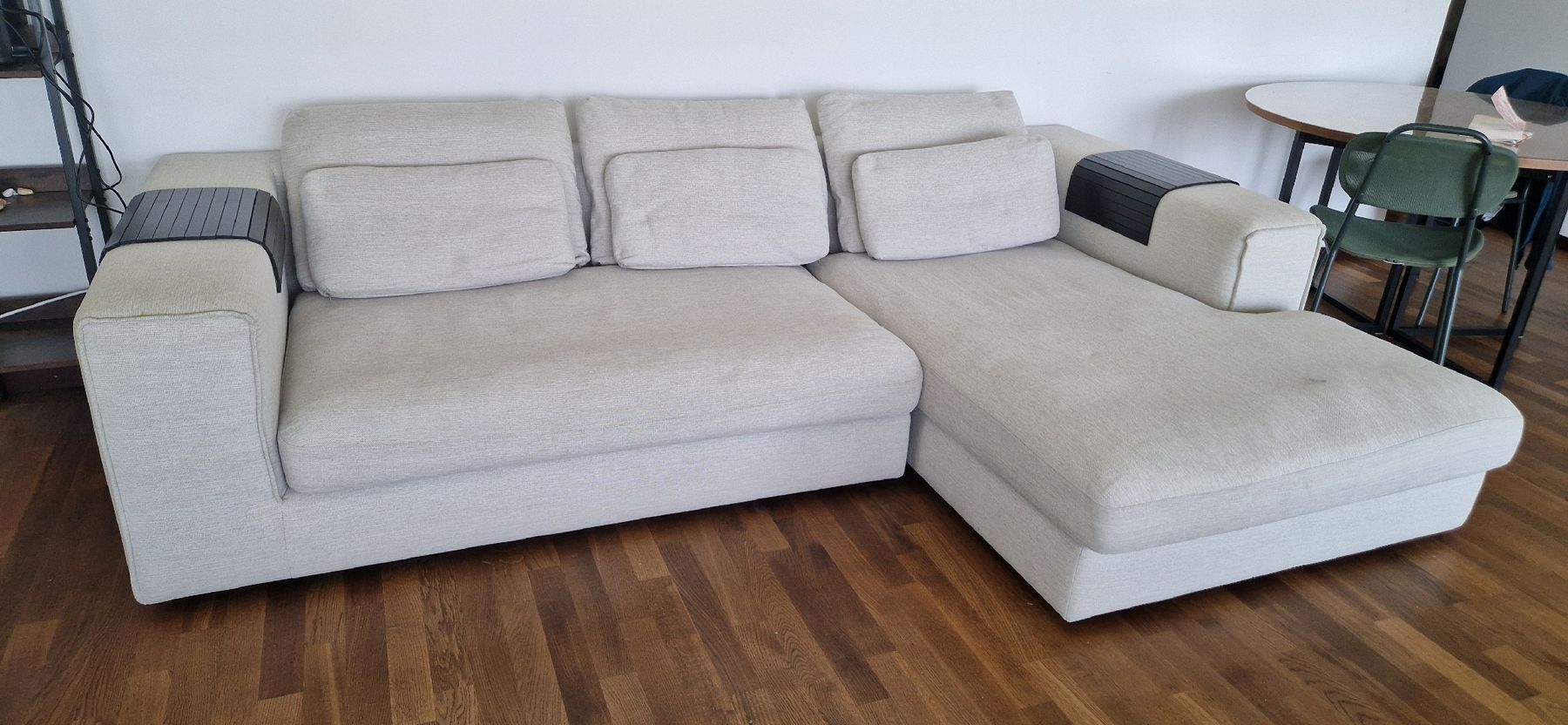 Pfister Divani: Modernes Ecksofa mit Longchair - guter Zustand – Usato da Zug venduto da pkbc 1