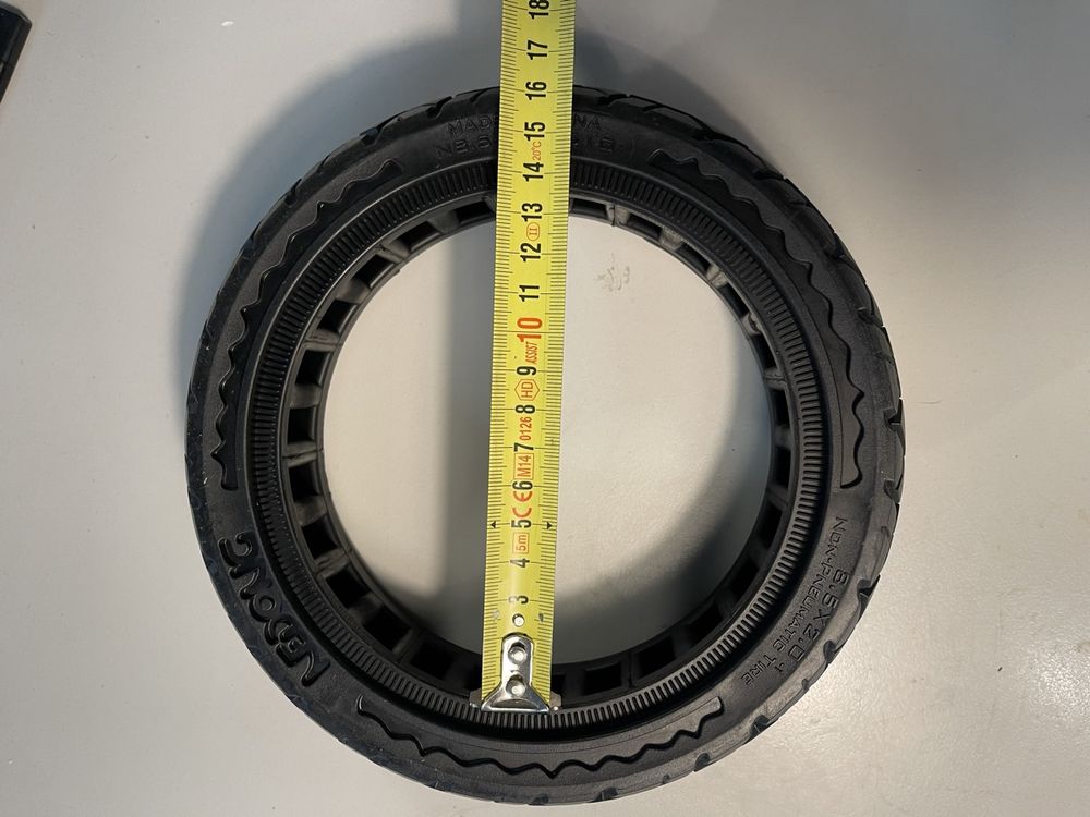 14x2.75 Vollgummireifen Für E-Bikes - 14 Zoll Langlebiger Reifen Ohne Platten