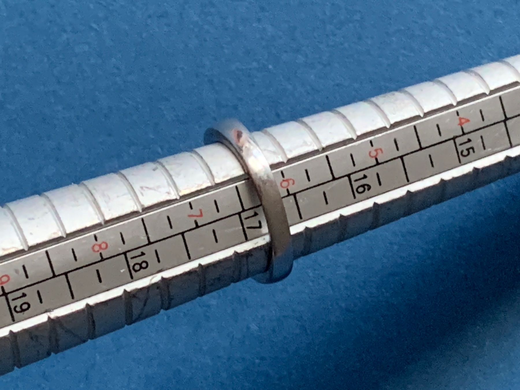 Anelli: Silberring 5 stones kompact (53) – Usato da Dittingen venduto da Bijoubelle 2