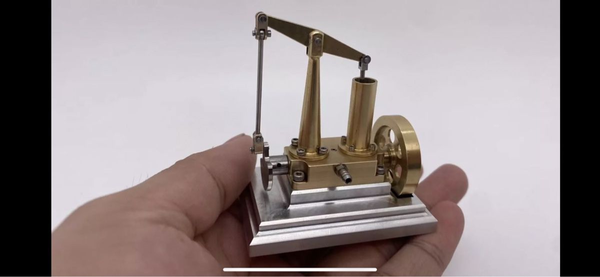 Kit di modellismo & Modellini statici: Mini Balancier Dampfmaschine, neu, unbenutzt – Nuovo e nell'imballaggio originale da Berikon venduto da Samurai67ch