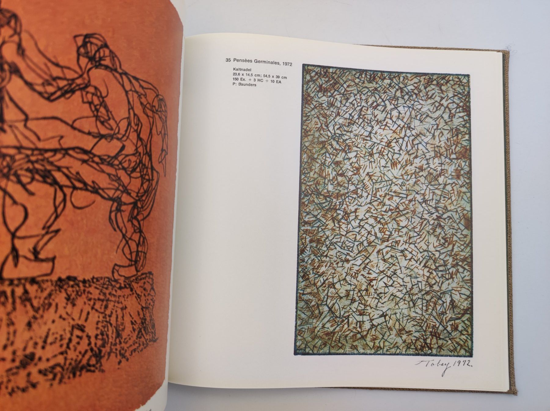 Bücher: MARK TOBEY - WERKVERZEICHNIS – Gebraucht aus Goldach von Gaip 2
