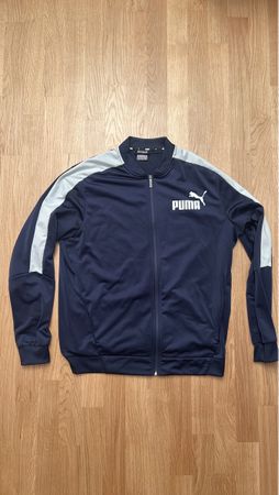 Puma Retro Trainingsjacke dunkelblau Grösse XL