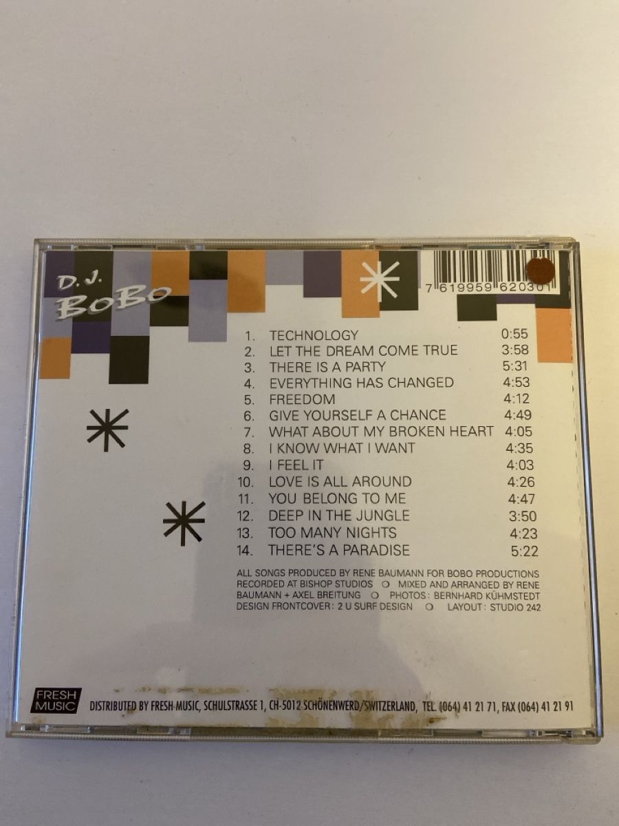 CD: DJ Bobo - There Is a Party - CD – Usato da Gossau SG venduto da shnizzle 1