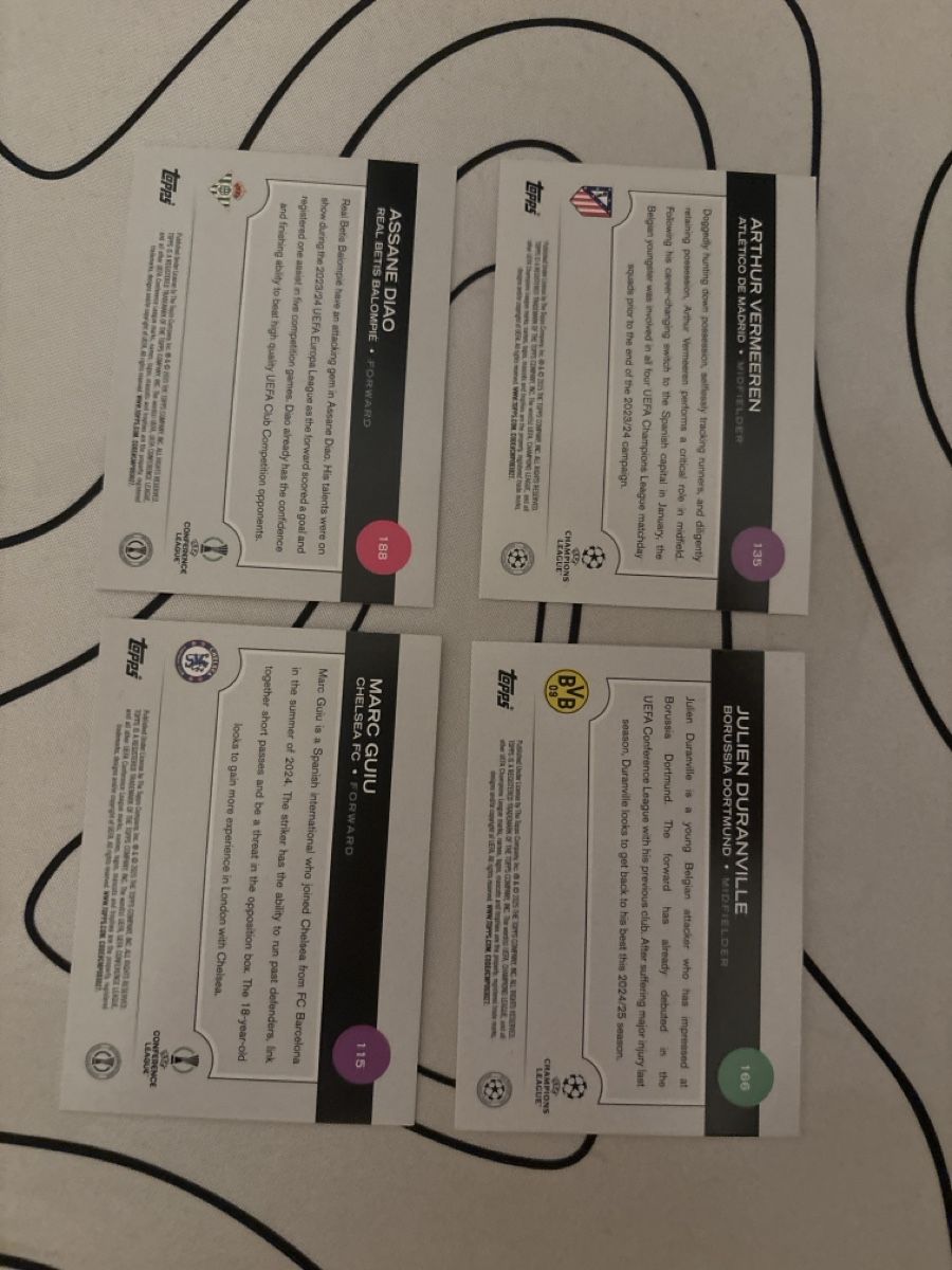 Topps Carte collezionabili: Topps Flagship 24/25 Future Stars Karten – Nuovo (secondo la descrizione) da Basel venduto da min_xq6x 1