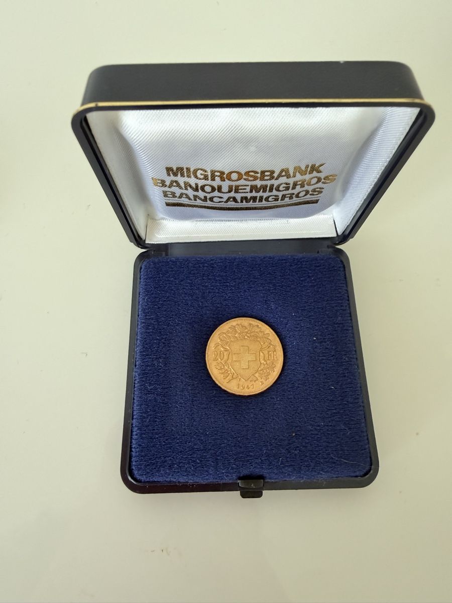 Tutti le monete: Gold Vreneli 20 Franken 1947 – Nuovo (secondo la descrizione) da Mellingen venduto da arf_5656 1