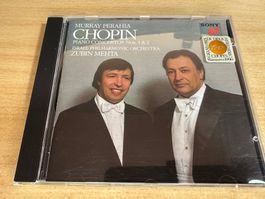 T5 Chopin Perahia Israel Mehta Piano Concertos Nos. 1 & 2