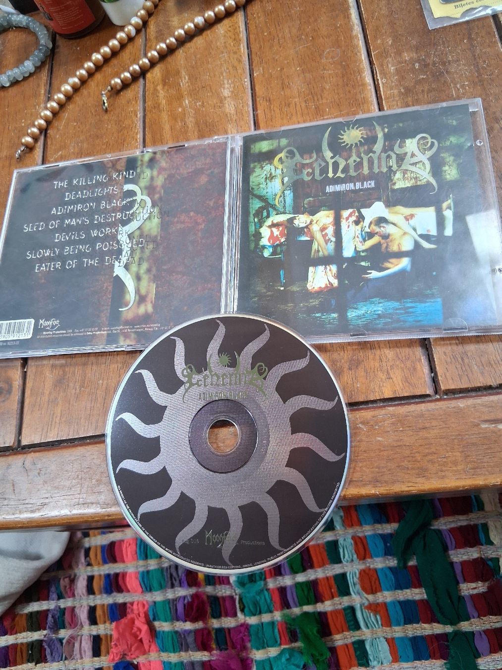 CD: gehenna- adimiron black – Usato da St-Cergue venduto da VeganWarrior