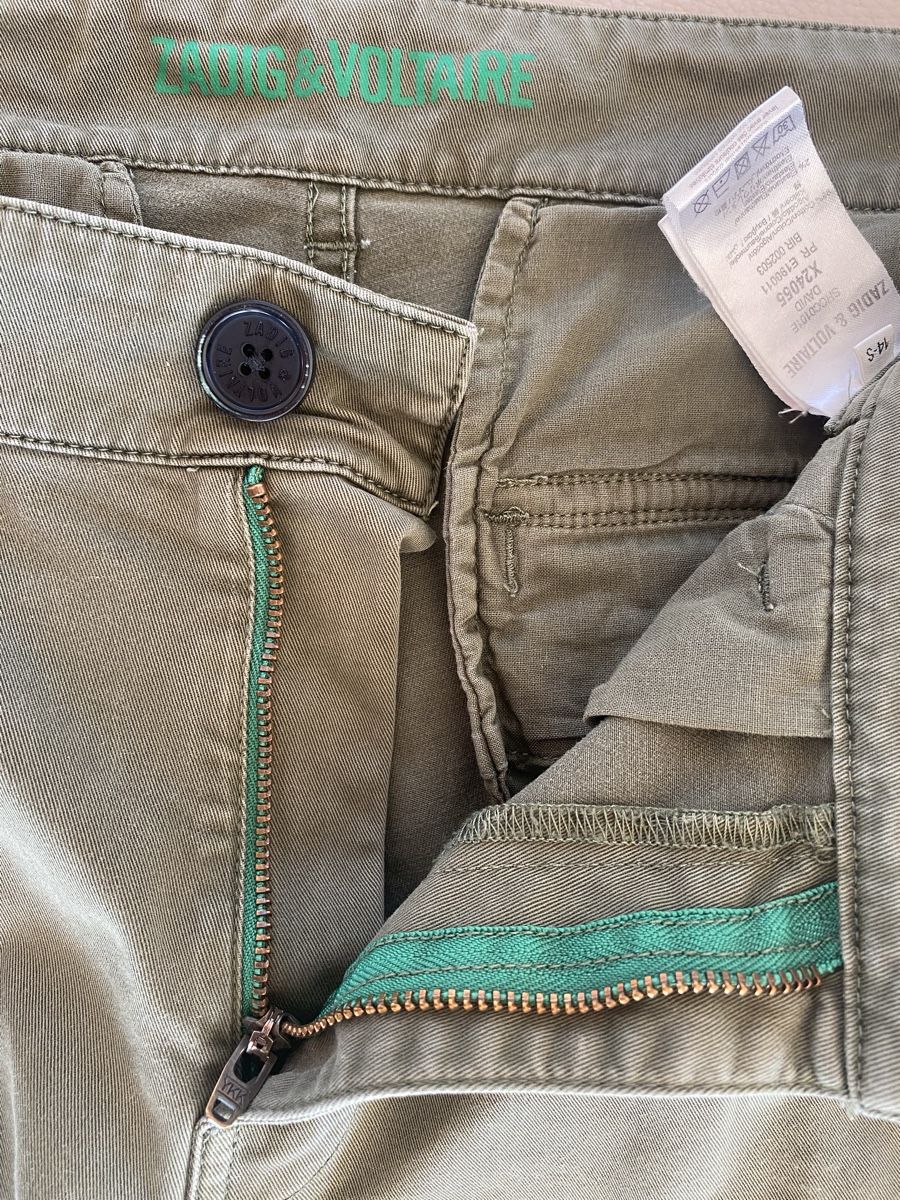 Zadig & Voltaire Pantaloni: Zadig & Voltaire Cargohose olive Size 14A-S – Nuovo (secondo la descrizione) da Meggen venduto da 6003Luzern 4