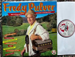 Fredy Pulver – Mit 65ig Gaht's Erscht Richtig Los! LP 🛀