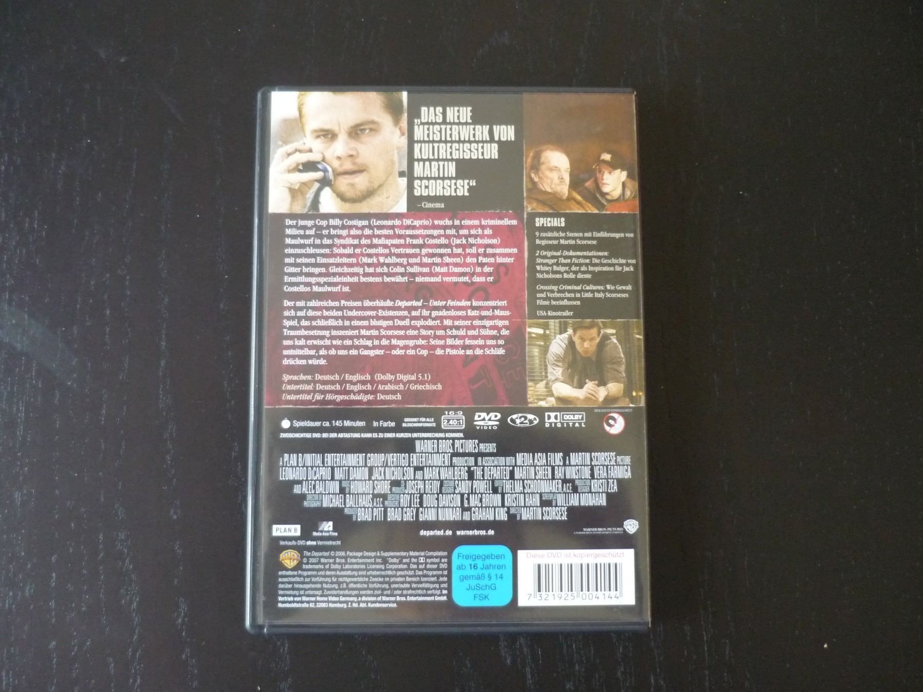 Tutti i DVDs: Departed - Unter Feinden – Usato da Erstfeld venduto da Uhu1980 2