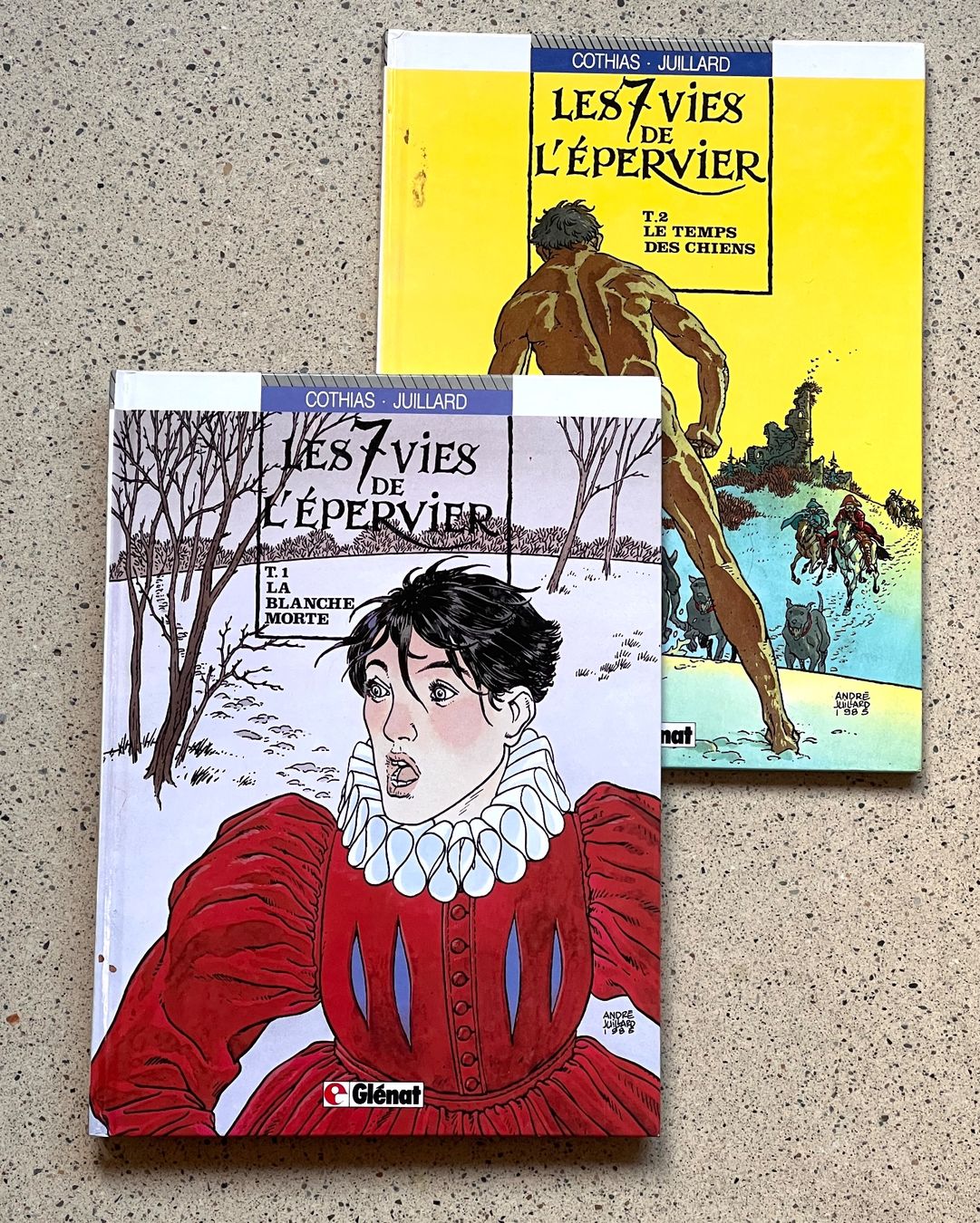 Comics: Les 7 Vies de l'Epervier Tome 1 & 2 – Gebraucht aus Zürich von Octopus-275