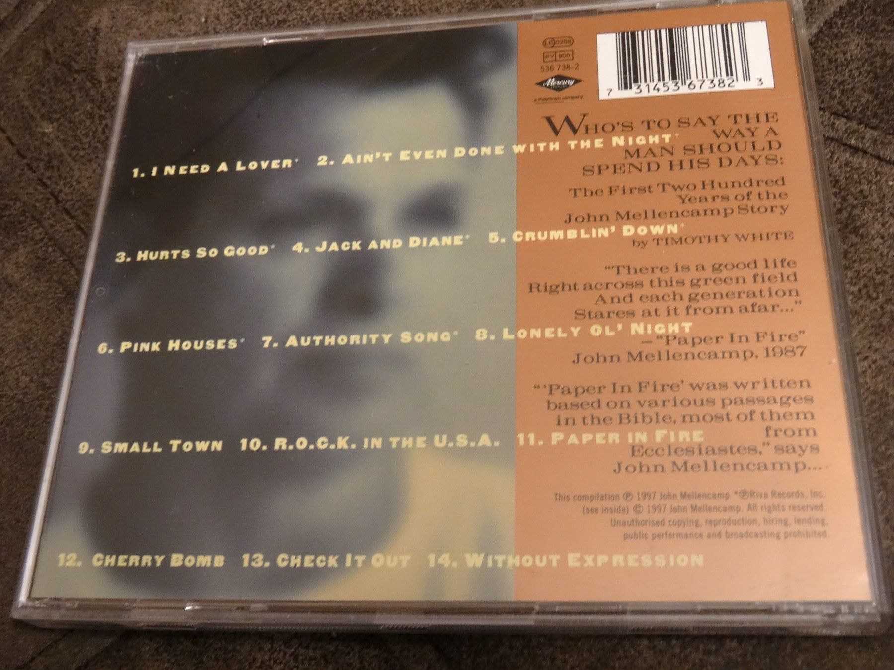 CD: John Mellencamp - The Best that Could do CD – Usato da Olten venduto da Disc-Ausverkauf 1