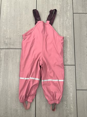 Regenhose gefüttert Mädchen Gr. 86/92 Lupilu Top Zustand