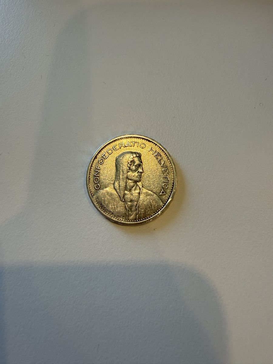 Tutti le monete: 5 Fr. Abzug 1932 – Usato da Engelburg venduto da rik_zw5r 1