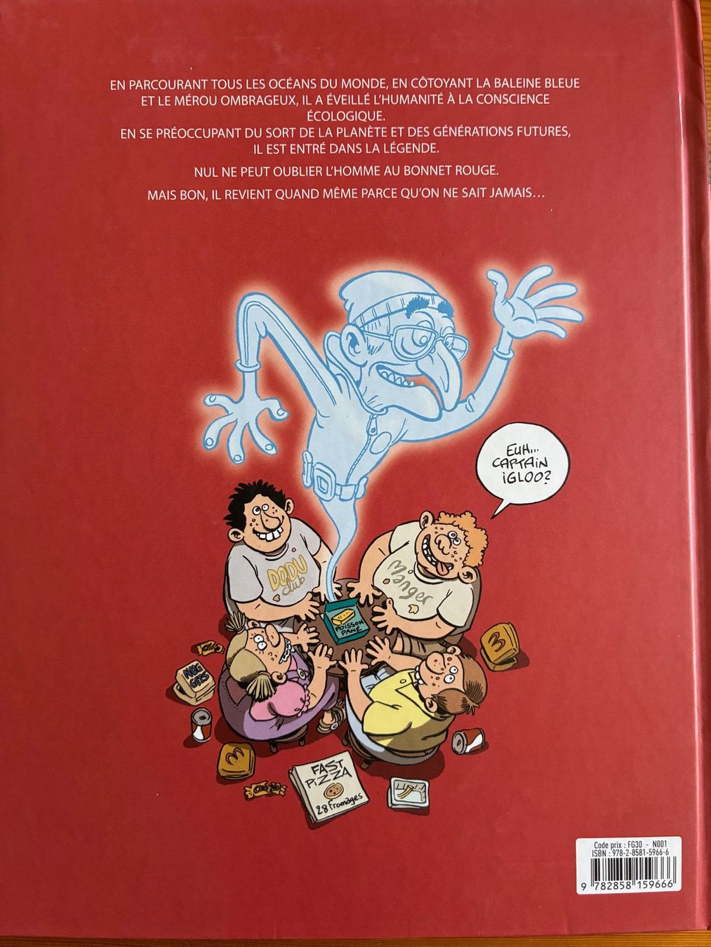 Fumetti: Bd "Le fantôme du commandant Cousteau" – Nuovo (secondo la descrizione) da Moutier venduto da Lebaladin63 1