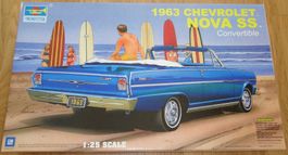 TRUMPETER 1963 CHEVROLET NOVA SS CONVERTIBLE 1:25