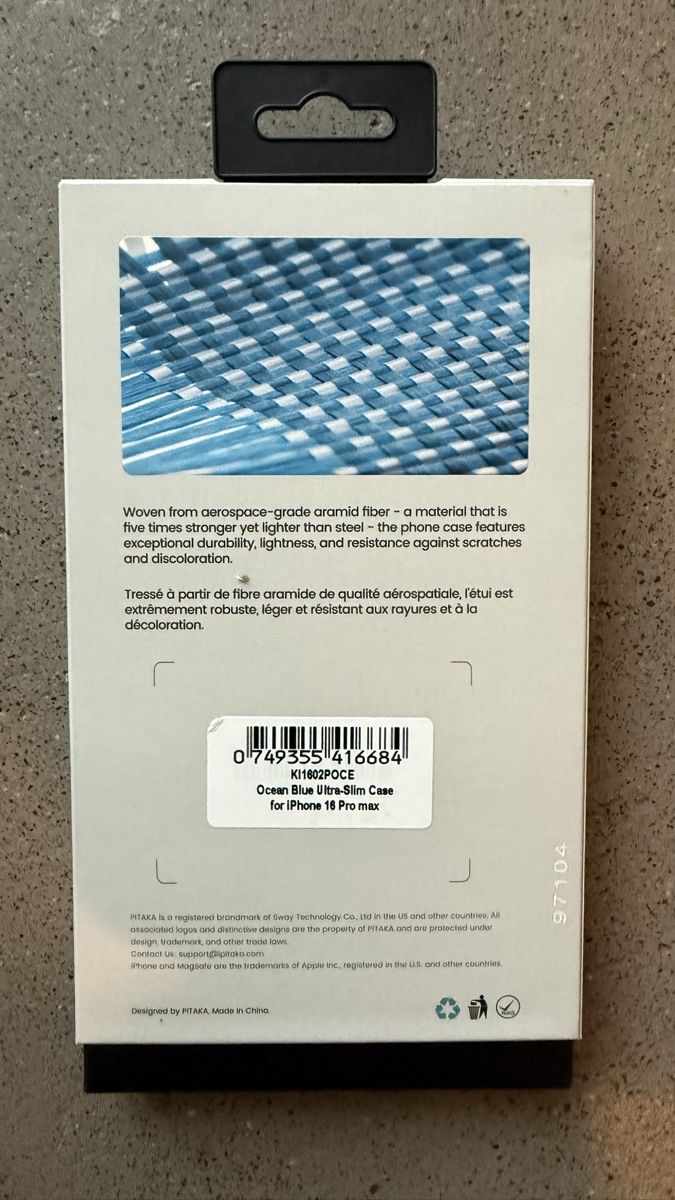 Apple Covers & Schutzfolien: Pitaka Hülle iPhone 16 Pro Max – Neu und originalverpackt aus Luzern von mar_x96f 3