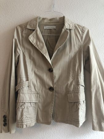 Zara Light Jacke, 100% Baumwolle, Gr M