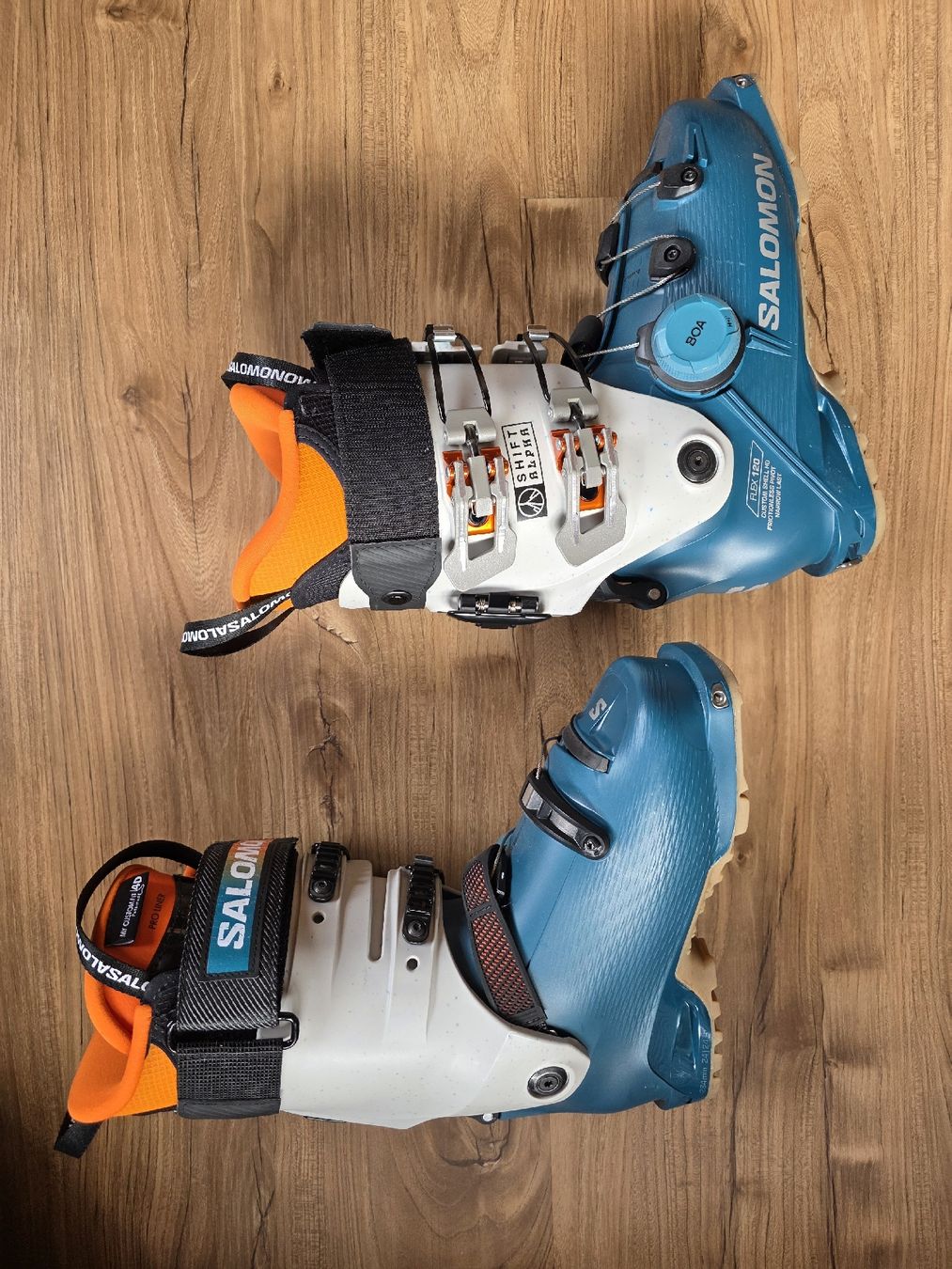 Salomon Scarpe da uomo: Salomon Shift Alpha Boa 120 Ski Boots Dragonfly / Silver – Nuovo e nell'imballaggio originale da Grächen venduto da ef5_5yr9 4