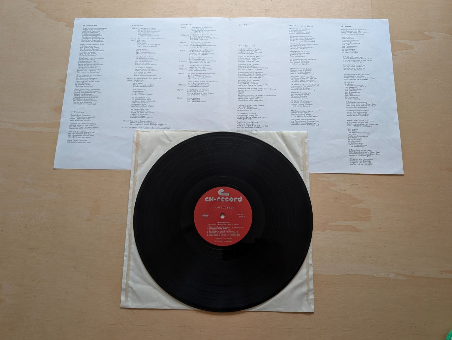Vinyles: 2 x Trio Eugster – D'occasion à Ebikon par soundundvielfalt 6