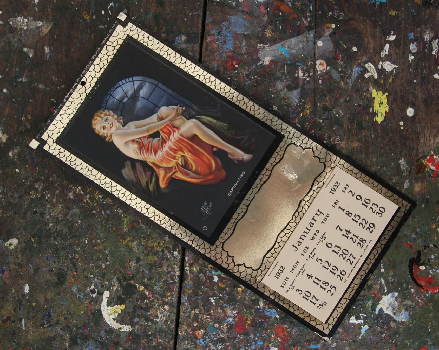 Calendari: Pin Up Kalender 1932, Irene Patten – Usato da Birrwil venduto da brandschatz_birrwil 3