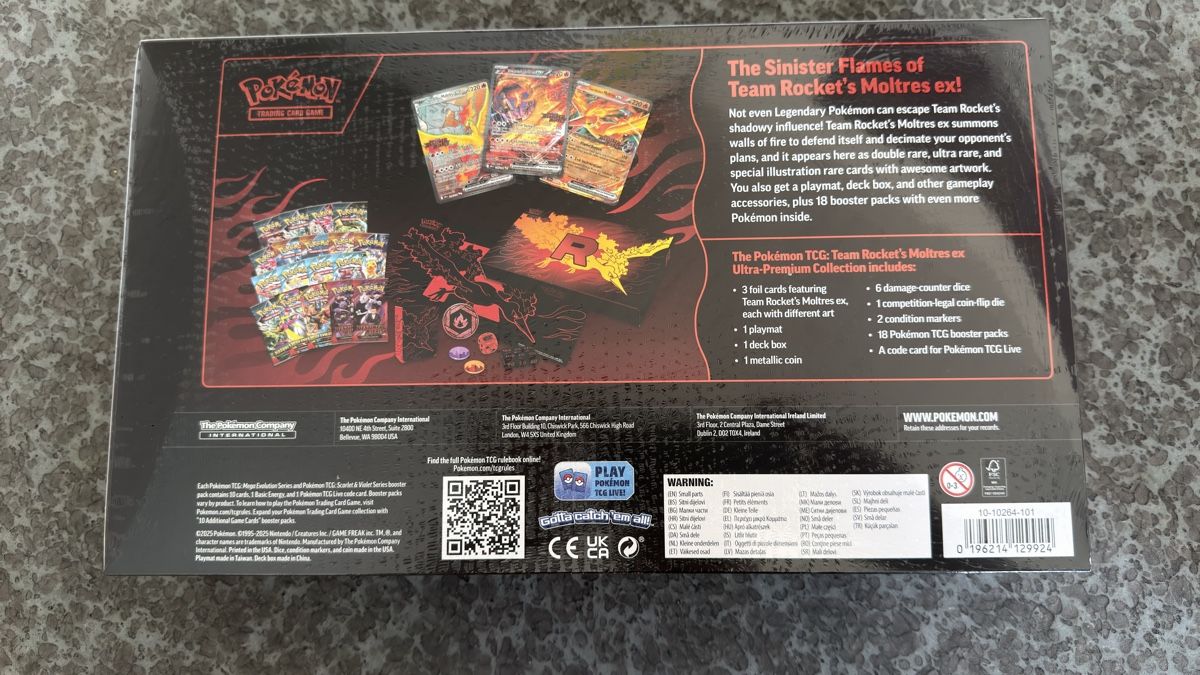 Pokémon Carte collezionabili: Team Rocket's Moltres ex Ultra Premium Collection - Sealed – Nuovo e nell'imballaggio originale da Basel venduto da rup_r2m2 1