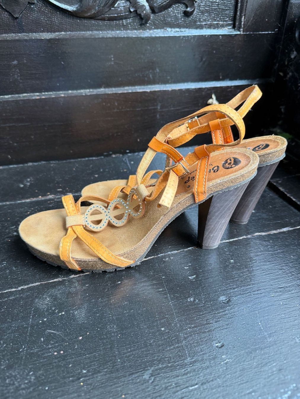 Scarpe da donna: Elegante Sandalen mit Absatz - Gr. 39 – Usato da Kirchdorf AG venduto da sauglatt01 1