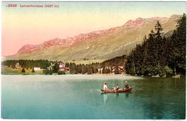 LENZERHEIDE (1487 m) am See ca. 1910 (FR(