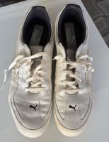 Puma Herren Sneaker Leder Weiss Grösse 44 Top Zustand