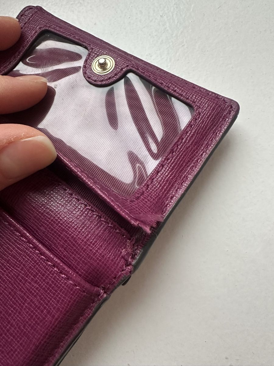 Furla Portamonete: Burgundy wallet FURLA – Usato da Uster venduto da Monika_OB 3