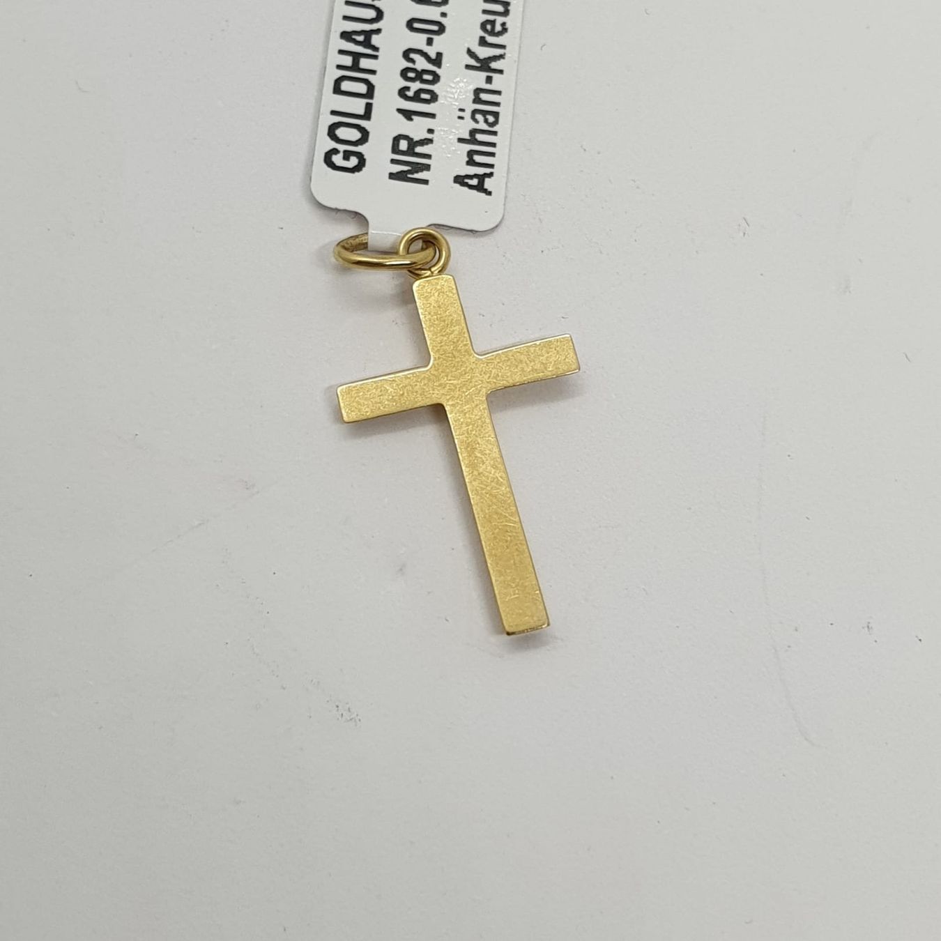 Anhänger: Echt 18K Gold - Kreuz Anhänger – Gebraucht aus Luzern von Goldhaus-Luzern 1