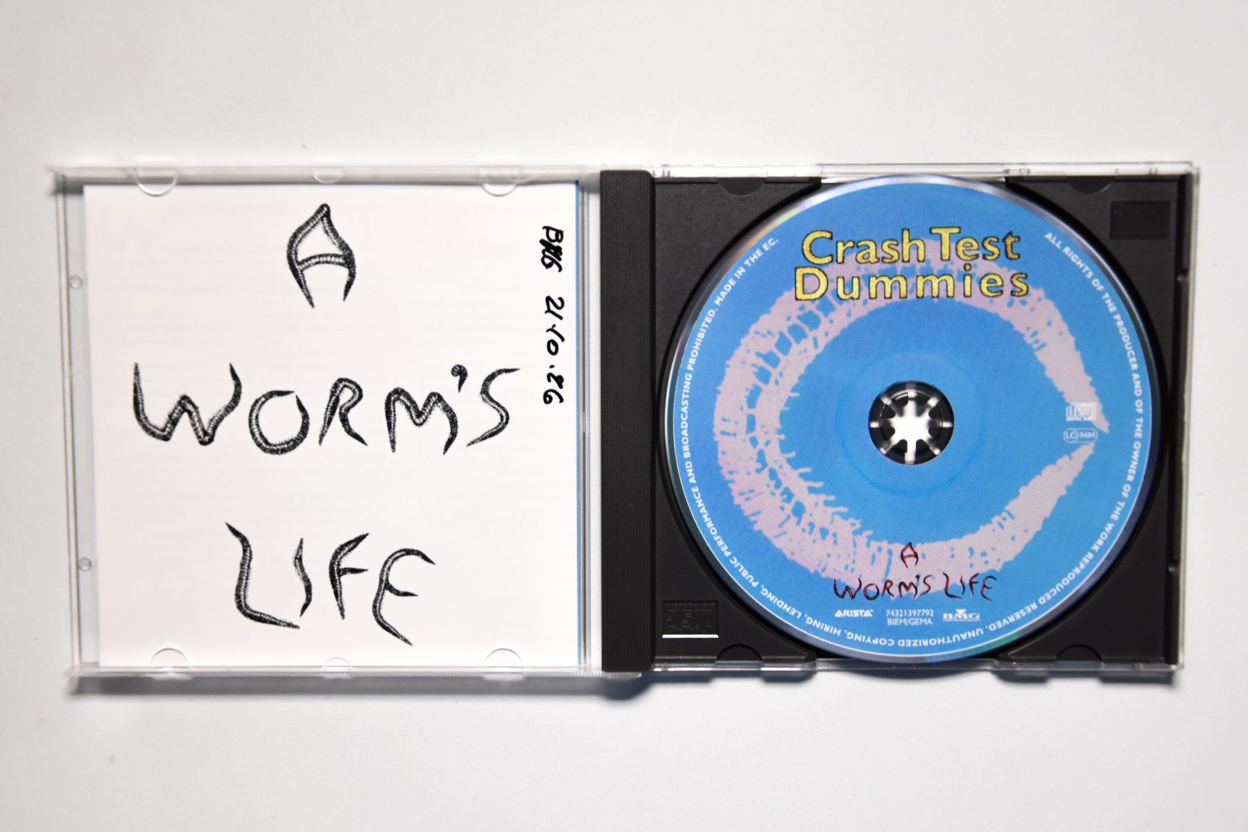 CD: Crash Test Dummies - A Worm's Life – Usato da Belmont-sur-Yverdon venduto da ag97 1