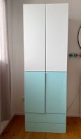 Kinder Kleiderschrank SMASTAD weiss/ mint, neuwertig