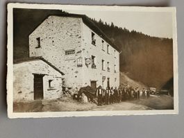 Echt Photo Karte / Sfazu - Engadin Post Gelaufen ca. 1930