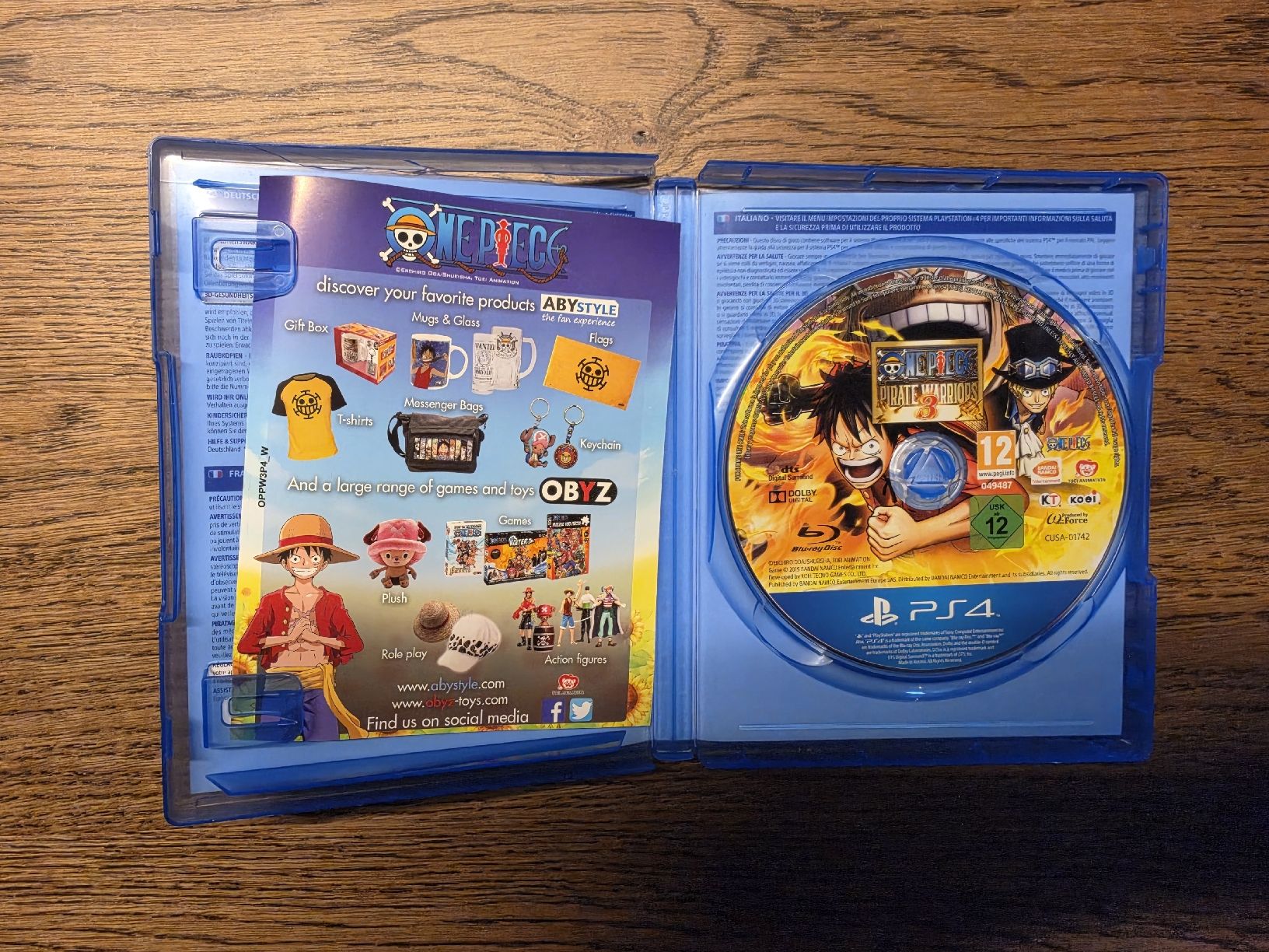 Jeux: PS4 One Piece Pirate Warriors 3 neuwertig – D'occasion à Mellingen par pat_g7lp 1