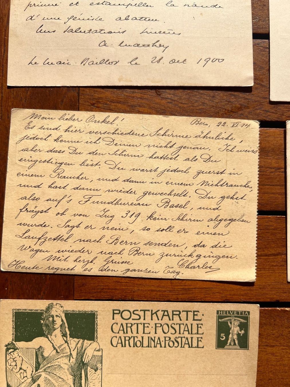 Cartoline postali: 6 Cartes Postales 1900 – Usato da Savigny venduto da ron_q529 3