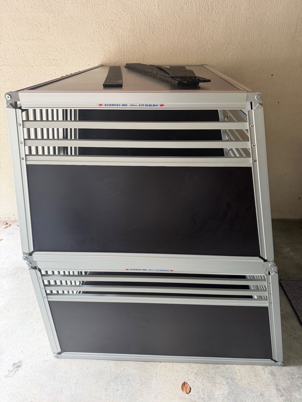 Gabbie, trasporto & Sicurezza: Hundebox / Doppelbox Schmidt Bus neuwertig – Usato da Hirschthal venduto da GR7000 4