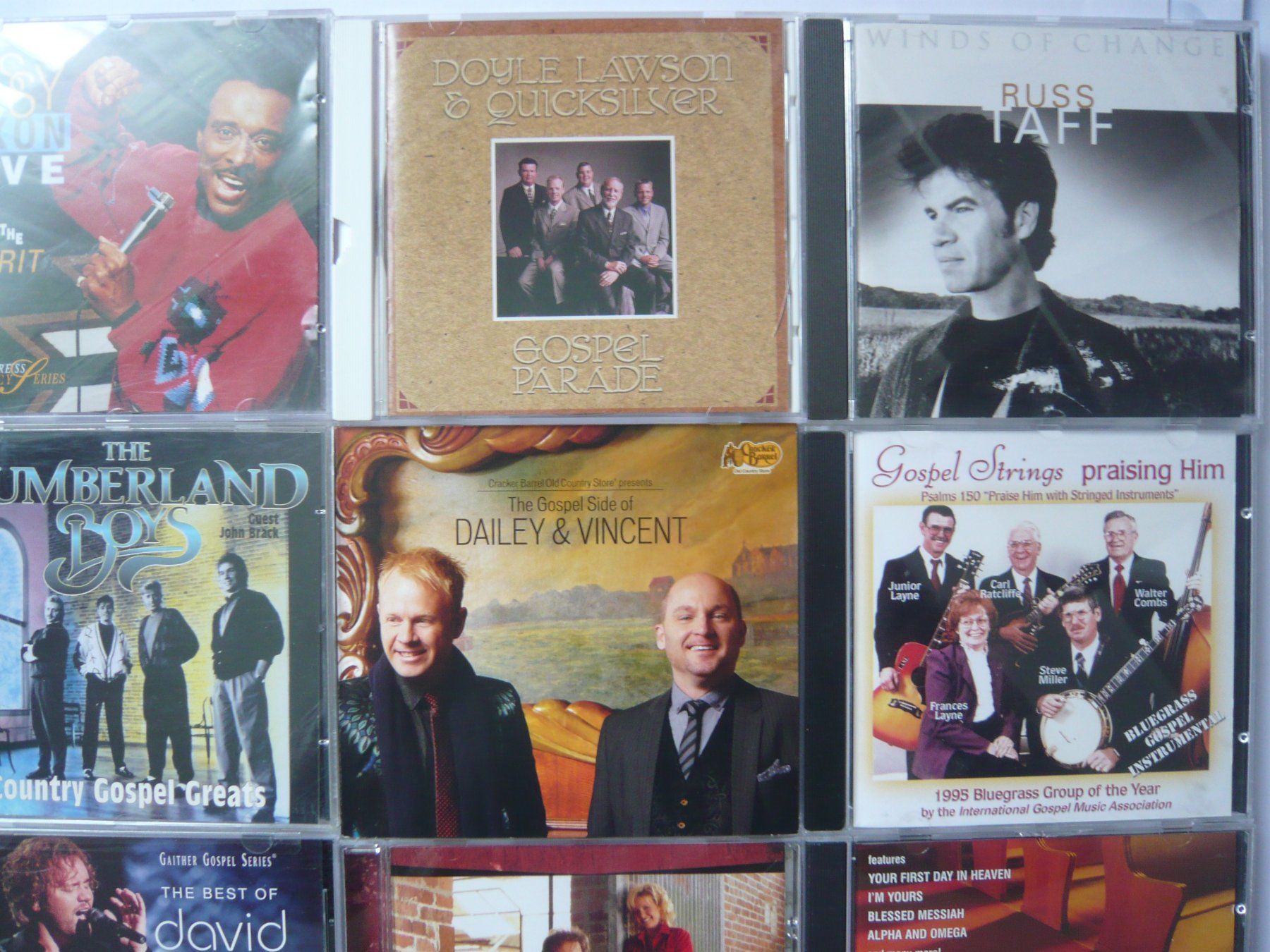 CD: VARIOUS 9CD SAMMLUNG GOSPEL - BLUEGRASS – Usato da Winterthur venduto da Cajun 1